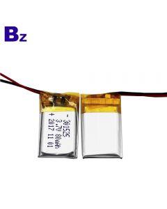 똑똑한 착용 할 수있는 장치를위한 KC 증명서 Li 중합체 건전지 제조자 도매 건전지 BZ 301525 80mAh 3.7V Lipo 배터리