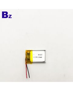 무선 마우스를위한 중국 리튬 전지 제조자 도매 Lipo 건전지 BZ 401623 110mAh 3.7V 폴리머 리튬 이온 배터리