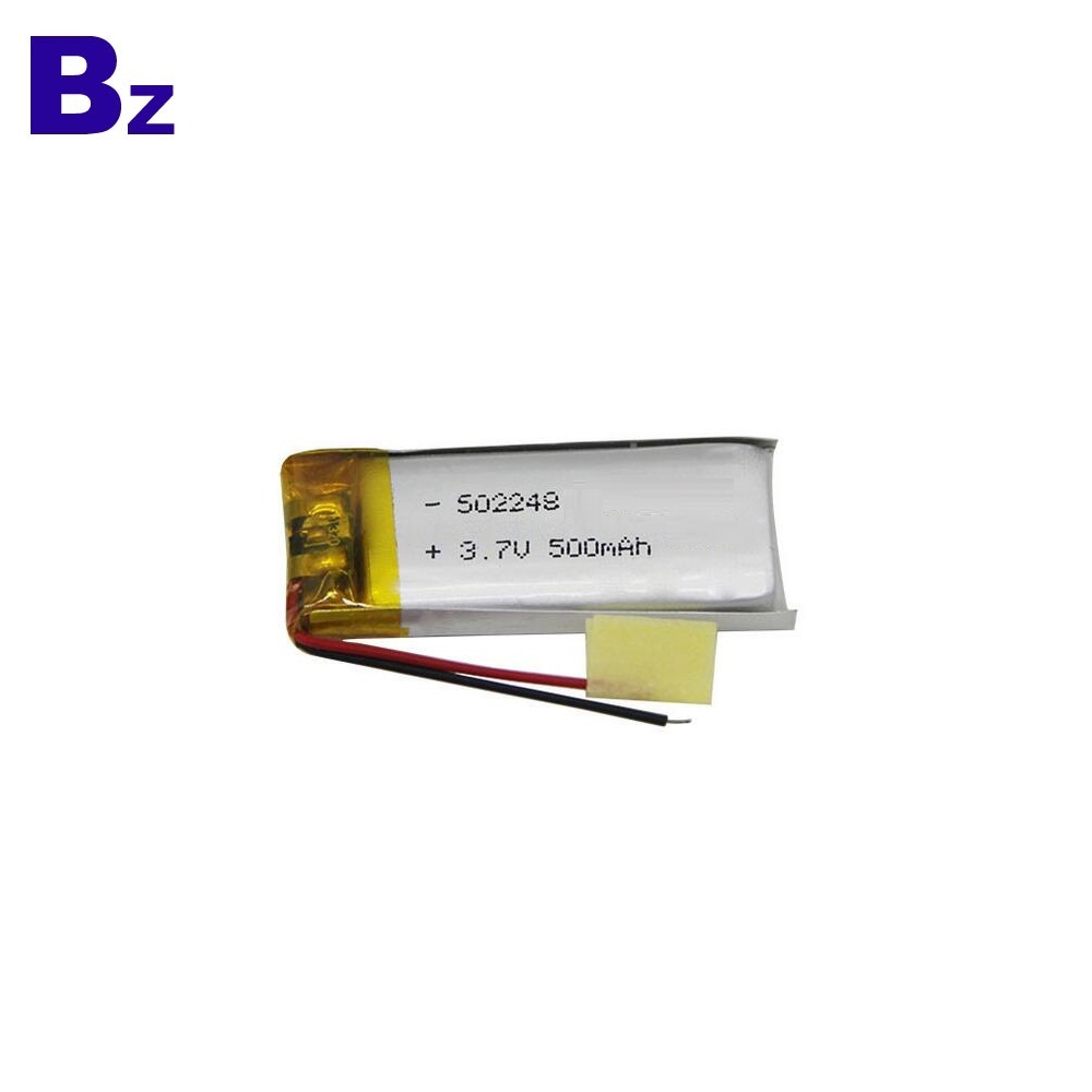 BZ 502248 500mAh 3.7V 리튬 이온 배터리