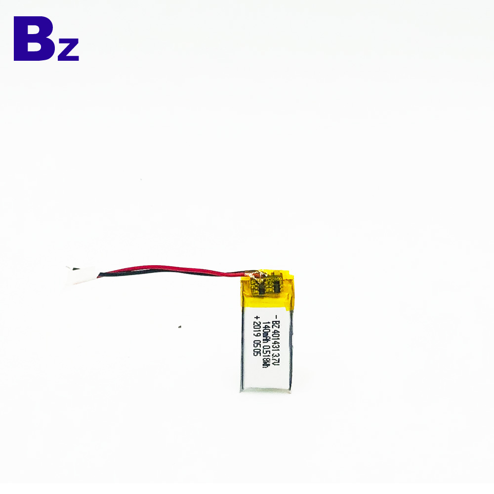 bz 401431 140mAh 3.7V 리튬 폴리머 배터리