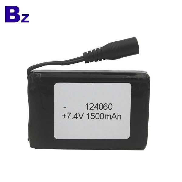 124060-2S 7.4V 1500mAh 리포 배터리 124060-2S 7.4V 1500mAh 리포 배터리