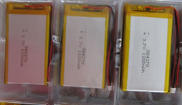 리튬 폴리머 배터리 3.7V 1200mAh 리튬 폴리머 배터리 3.7V 1200mAh