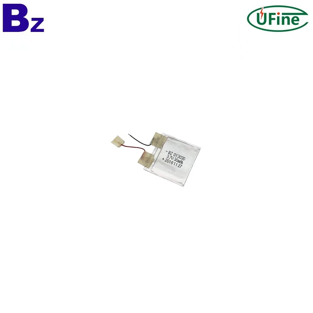 스마트 E-카드용 30mAh 초박형 배터리