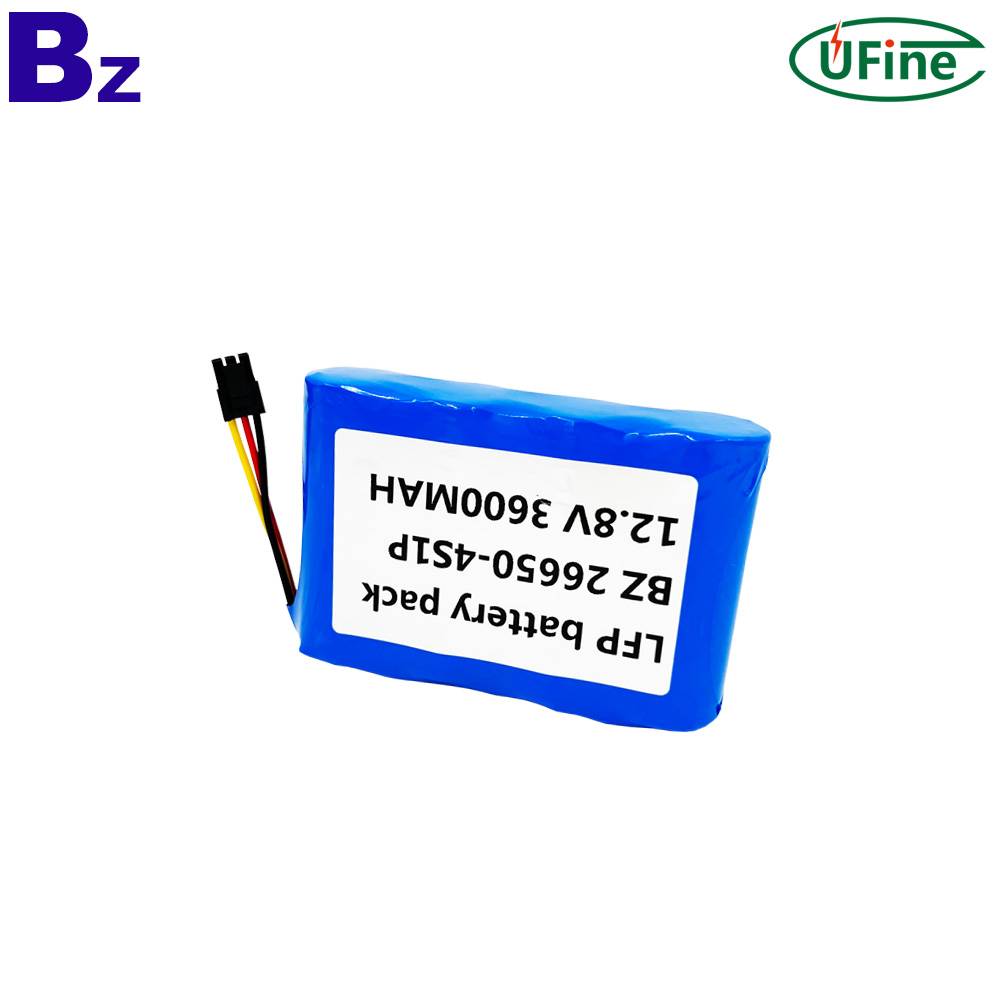 고사이클 수명 12.8V 3600mAh 배터리 팩 고사이클 수명 12.8V 3600mAh 배터리 팩