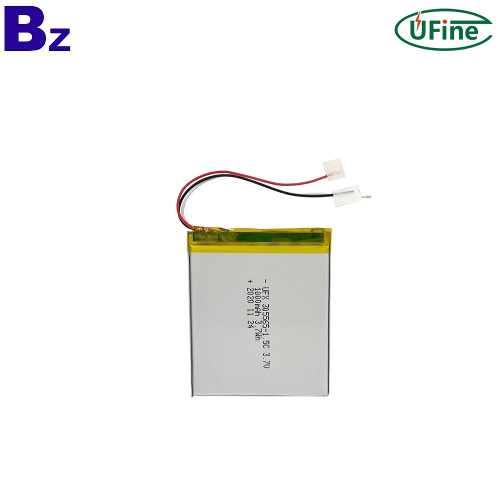 305565 1000mAh 1.5C 방전 Lipo 배터리