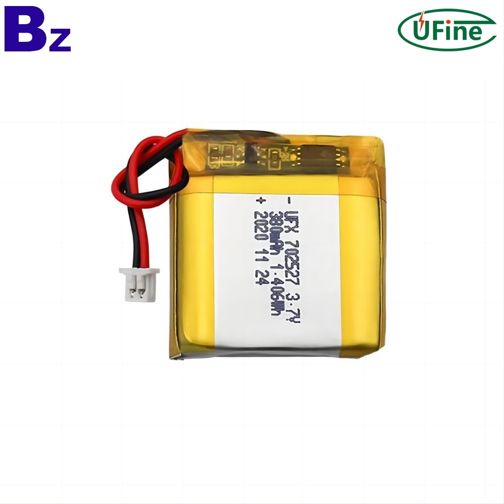 알람 시계용 3.7V 380mAh 배터리 알람 시계용 3.7V 380mAh 배터리