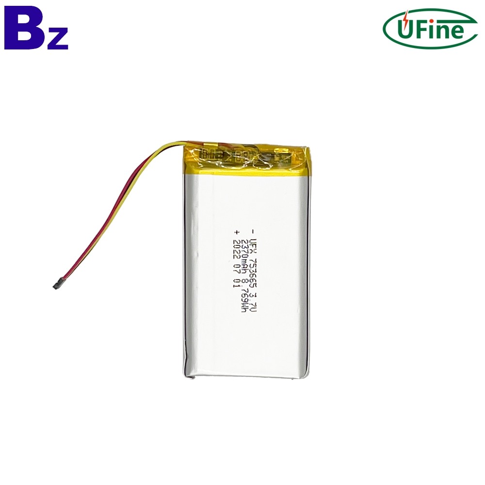 리튬 이온 셀 공급 업체 맞춤형 2370mAh 배터리