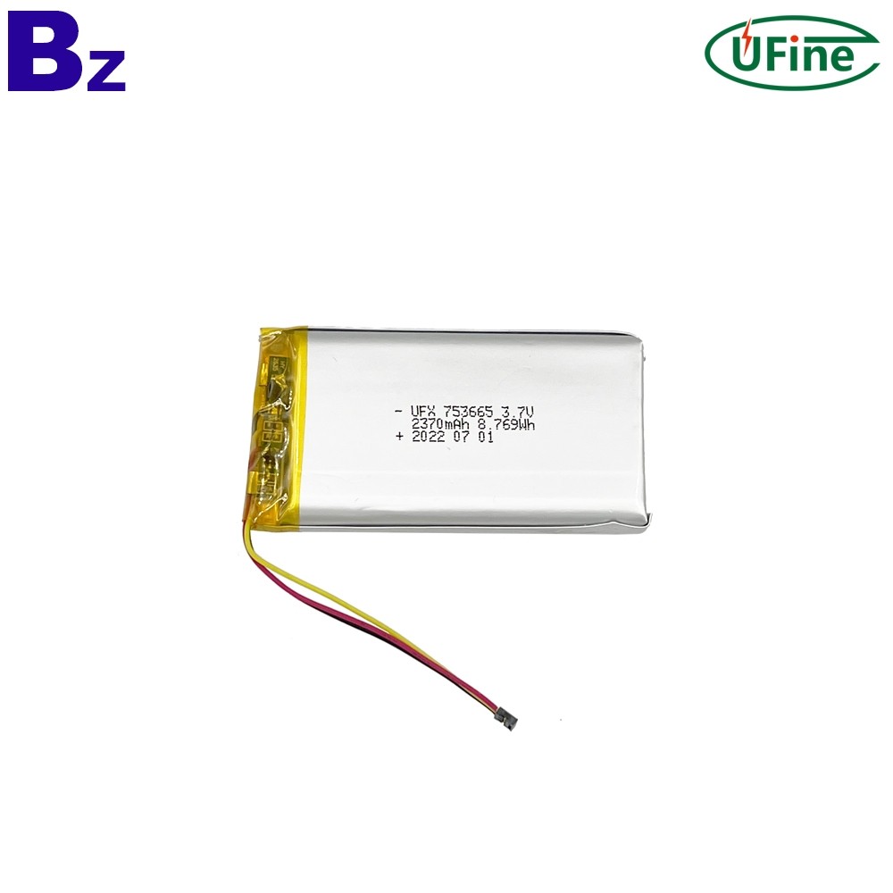 3.7V 2370mAh 키보드 배터리