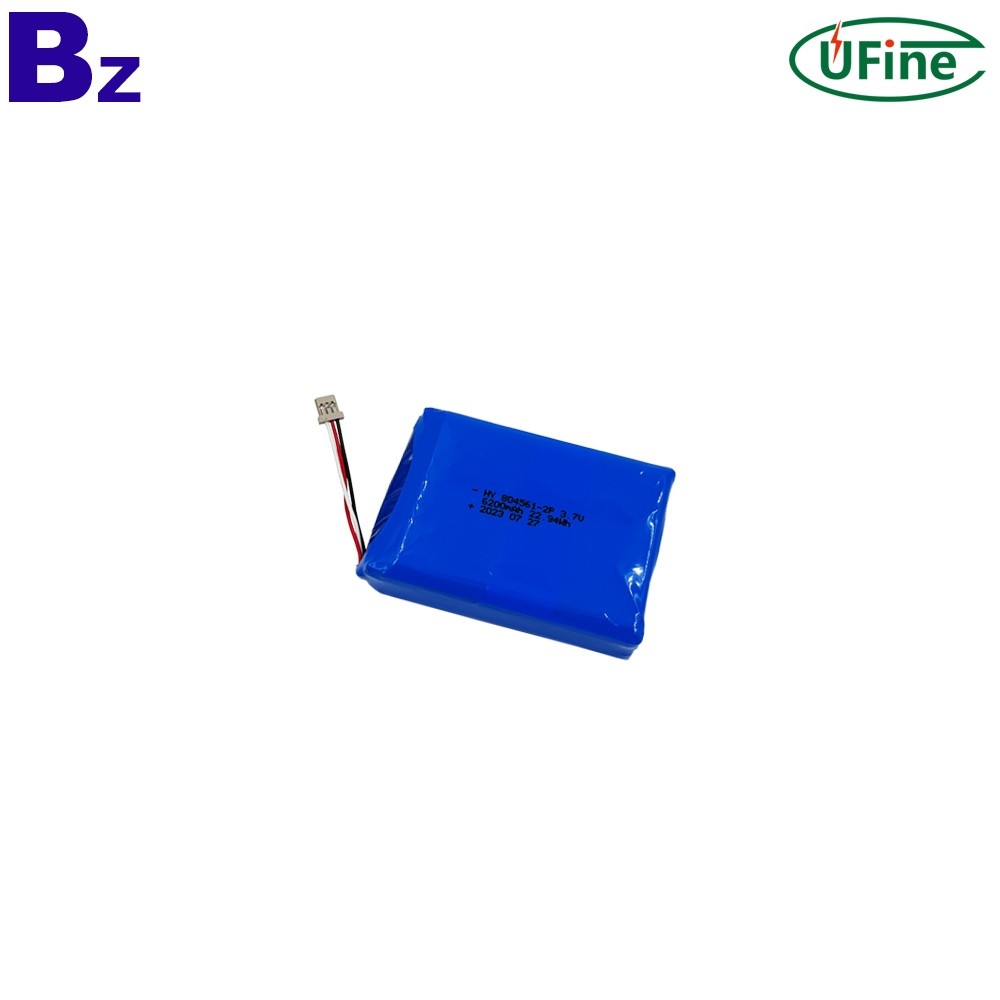 리튬 이온 폴리머 셀 공장 맞춤형 6200mAh 3.7V 배터리