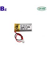 최고 품질의 충전식 블루투스 미니 스피커 Lipo 배터리 UFX 501125 3.7V 100mAh 리튬 폴리머 배터리