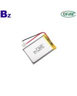 중국 리튬 전지 공장 물 보충 악기 용 맞춤형 Lipo 배터리 UFX 603450 1100mAh 3.7V 충전식 LiPo 배터리