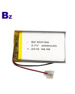 중국 리튬 배터리 공장 블루투스 사운드 스피커 용 맞춤형 Lipo 배터리 BZ 604165 2000mAh 3.7V 폴리머 리튬 이온 배터리
