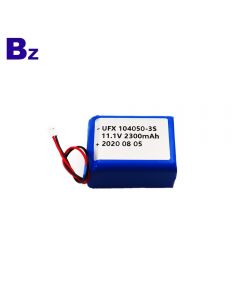 전기 공구 Lipo 건전지를위한 뜨거운 판매 - UFX 104050-3S 2300mAh 11.1V 리튬 폴리머 배터리