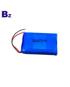 중국 공장은 무선 오디오 Lipo 건전지를 주문을 받아서 만듭니다 - UFX 114060 3500mAh 3.7V Li 중합체 건전지 철사를 가진