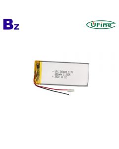 중국 제조 업체 도매 가장 저렴한 혈압 모니터 Lipo 배터리 UFX 303065 600mAh 3.7V 리튬 폴리머 배터리