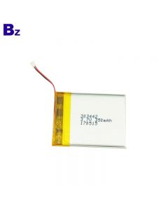 중국 리튬 배터리 공급 업체 사용자 지정된 고품질 BZ 303442 350mAh 3.7V 충전식 리튬 폴리머 배터리