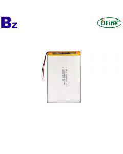 고품질 충전식 GPS 로케이터 Li-po 배터리 UFX 306090 1800mAh 3.7V 리튬 폴리머 배터리 공급