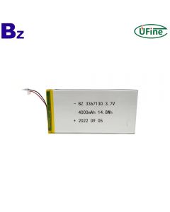 리튬 이온 셀 공장 전문 맞춤형 태블릿 컴퓨터 배터리 BZ 3367130 3.7V 4000mAh 리튬 폴리머 배터리