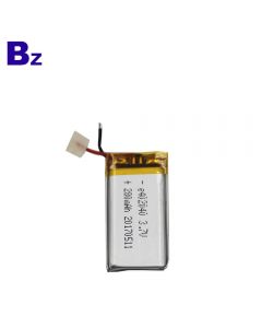중국 리튬 배터리 제조사 도매 스포츠 헤드폰 배터리 BZ 402040 280mAh 3.7V Lipo 배터리