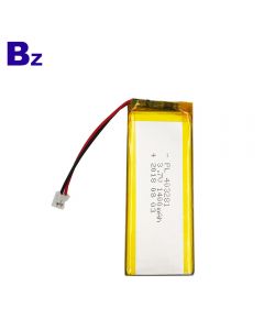 테스터 용 고품질 Lipo 배터리 BZ 403281 3.7V 1400mAh 충전식 리튬 폴리머 배터리