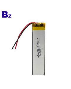 GPS 로케이터를위한 최상 리튬 전지 제조자 주문을 받아서 만들어진 Lipo 건전지 BZ 422079 600mAh 3.7V 폴리머 리튬 이온 배터리