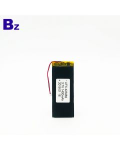 중국 리튬 배터리 공장 블루투스 수신기 장치에 대 한 사용자 지정 배터리 BZ 423282 1400mAh 3.7V Lipo 배터리