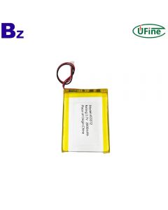 리튬 이온 셀 공장 전문가 맞춤형 의료 장비 배터리 UFX 455572 3.7V 2000mAh 충전식 배터리