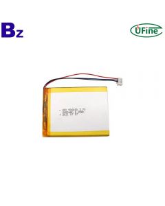 중국 리튬 전지 공장 도매 공기 청정기 충전식 배터리 UFX 506080 2400mAh 3.7V 리튬 폴리머 배터리