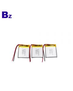 최고의 리튬 전지 제조업체 RC 장치 용 충전식 배터리 사용자 정의 BZ 553338 15C 3.7V 500mAh Lipo 배터리