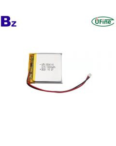 중국 리튬 전지 제조업체 미용 기기용 뜨거운 판매 배터리 UFX 554141 3.7V 1000mAh 리튬 폴리머 배터리
