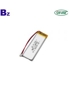 중국 배터리 제조업체 사용자 정의 스마트 온도계 Lipo 배터리 UFX 602055 600mAh 3.7V 리튬 폴리머 배터리