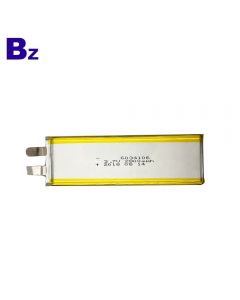 중국 리튬 배터리 공장 핸들 조명을위한 맞춤형 Lipo 배터리 BZ 6034106 2800mAh 3.7V 폴리머 리튬 이온 배터리 셀
