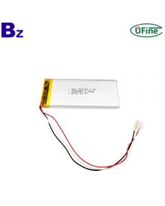 중국 Lipo 셀 공장 사용자 정의 블루투스 스피커 리튬 이온 배터리 UFX 603779 3.7V 2300mAh 충전식 배터리