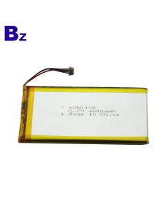 중국 최고의 리튬 폴리머 셀 공장 OEM 고품질 배터리 BZ 6050100 4000mAh 3.7V 충전식 리튬 폴리머 배터리