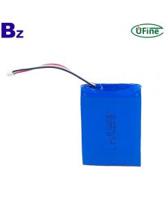 중국 리튬 전지 제조업체 맞춤형 전동 공구 배터리 BZ 605080-2P 6000mAh 3.7V Li-Po 배터리
