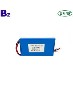 리튬 이온 셀 공장 OEM 의료 기기 배터리 UFX 606090-2P 3.7V 8000mAh Lipo 배터리 팩