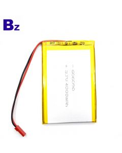 수질 시험 기용 고성능 배터리 BZ 606090 4000mAh 3.7V UL 인증을받은 리튬 폴리머 배터리