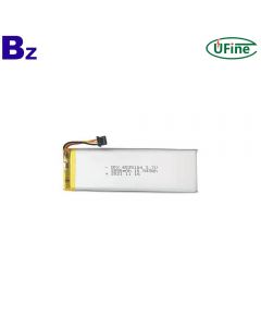 중국 리튬 이온 셀 공장 도매 의료 기기 충전식 배터리 UFX 6535104 3.7V 2850mAh 리튬 폴리머 배터리