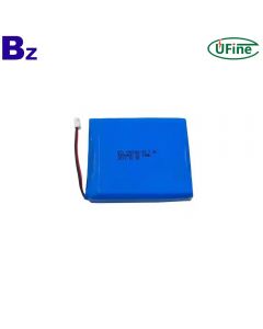 중국 Lipo 셀 제조 업체 도매 스마트 도어 잠금 배터리 UFX 696066-2S 7.4V 3400mAh 충전식 리튬 폴리머 배터리 팩