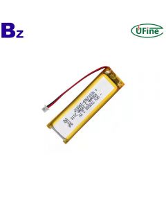 리튬 이온 폴리머 셀 제조 업체 사용자 정의 저온 장치 배터리 UFX 702060 3.7V 850mAh -40 ℃ 방전 Lipo 배터리