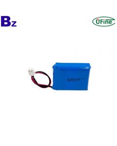 중국 Lipo 셀 제조 업체 도매 AR 안경 배터리 BZ 703440-2P 3.7V 1800mAh 3C 방전 배터리 팩