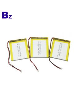 추적기 거주를위한 중국 리튬 전지 공급자 도매 건전지 BZ 703450 1300mAh 3.7V 충전식 LiPo 배터리