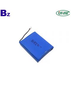 리튬 이온 셀 제조업체 공급 스마트 홈 충전식 배터리 UFX 755060-2S 7.4V 3000mAh 리튬 폴리머 배터리