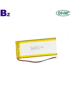중국 리튬 셀 공장 사용자 정의 가열 옷 Lipo 배터리 BZ 784399 3800mAh 3.7V 리튬 폴리머 배터리