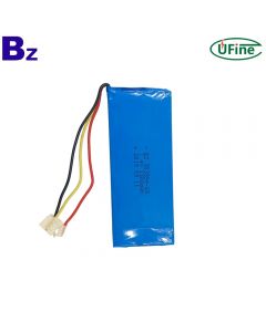 리튬 이온 폴리머 셀 공장 최신 맞춤형 DVR 구동 레코더 배터리 BZ 303994-2S 7.4V 1300mAh NTC 포함 충전식 배터리