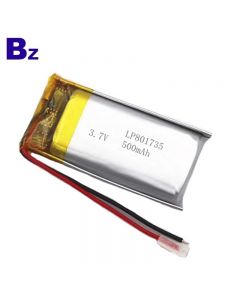 블루투스 사운드 스피커 용 하이 안정성 리튬 배터리 BZ 801735 500mAh 3.7V Lipo 배터리 KC 인증 포함 