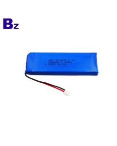 친환경 고성능 블루투스 스피커 Lipo 배터리 UFX 802680-2S 850mAh 7.4V 리튬 폴리머 배터리