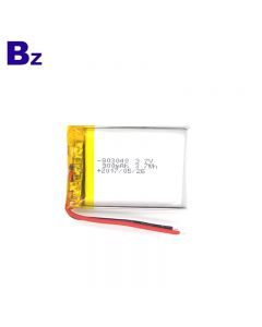 디지털 제품을위한 최고의 배터리 BZ 803040 900mAh 3.7V Lipo 배터리 KC 인증 