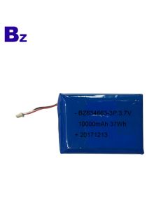중국 리튬 배터리 공급 업체 OEM GPS 추적 장치 용 배터리 BZ 834663 3P 10000mAh 3.7V 충전식 LiPo 배터리
