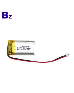 리튬 배터리 공장 무선 PC 키보드 용 맞춤형 KC 인증 Lipo 배터리 BZ 902035 600mAh 3.7V 리튬 이온 배터리